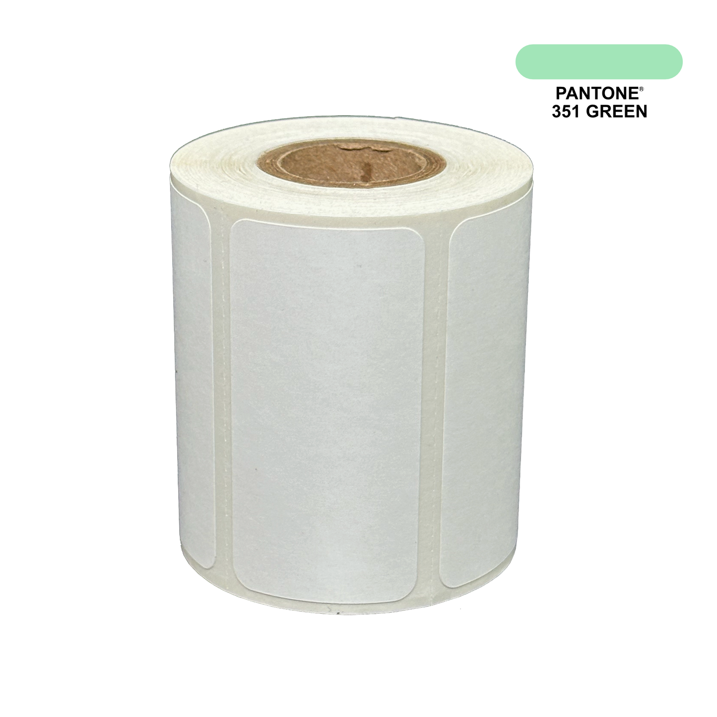 2"x1" Direct Thermal Paper Labels, 350/ Roll, 12 / Case